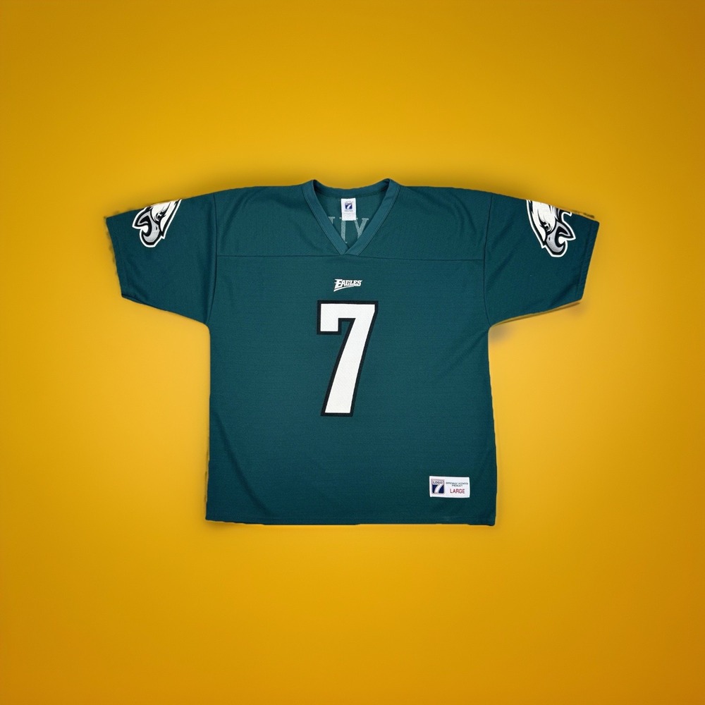 Vintage 90s Logo 7 Philadelphia Eagles Bobby Hoying #7 Jersey Men's‎ Large NFL